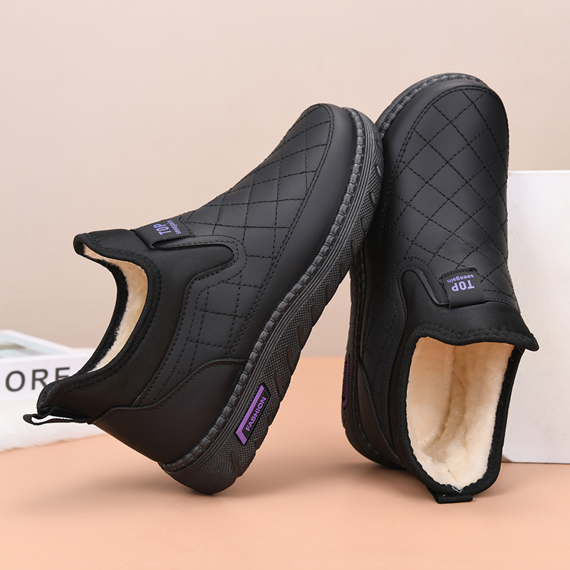 Soft Sole Booties - New Winter Women's Shoes, Fleece-Lined, Warm