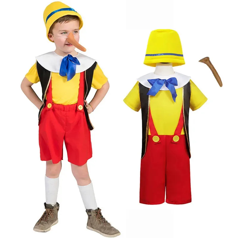 Toddler Legging Set - ABC1232025 New Puppet Pinocchio Costume for