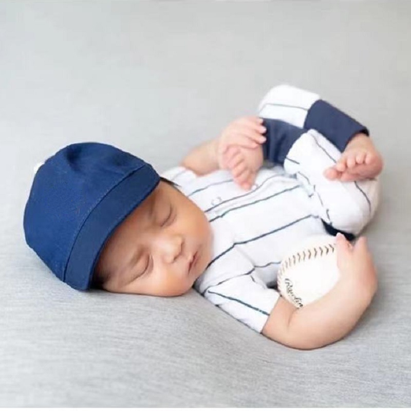 Baby Clothing 1 Year Old - Newborn Photography Props Baby Outfits Jumpsuit