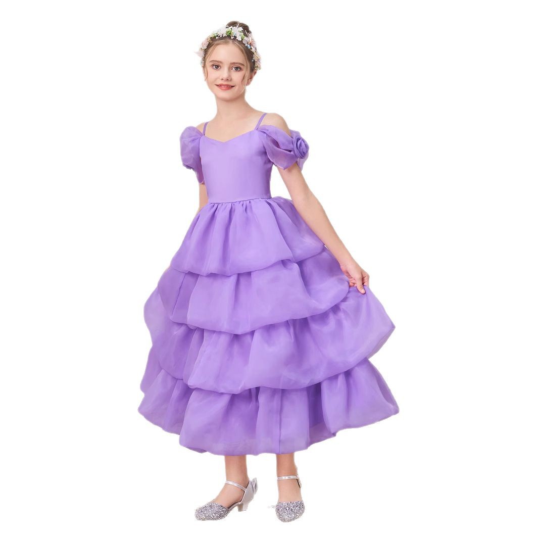 Baby Clothing Layers - 2025 Flower Baby Birthday Girl Party