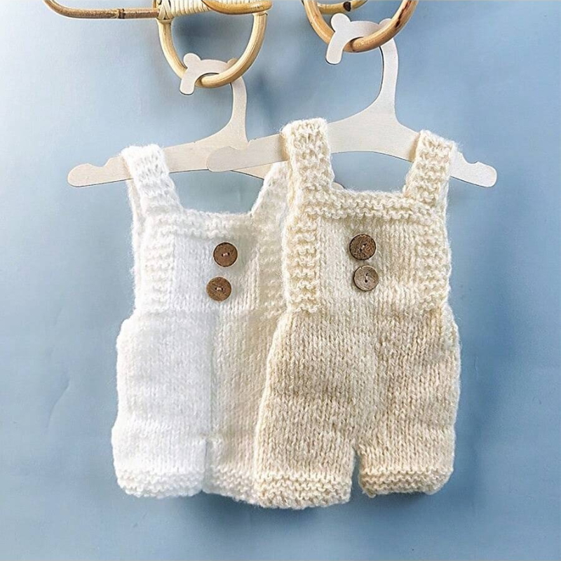 Baby Clothing Sets Boy - Newborn Photography Props Soft Mohair Knitted