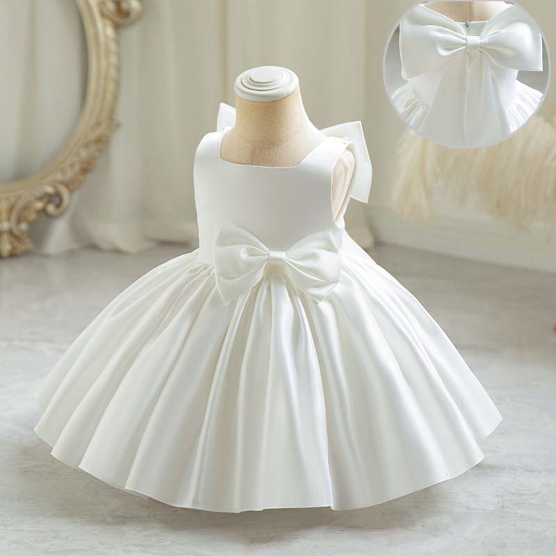 Baby Clothing 1 Year Old - Baby Girls Party Dress Sweet Big