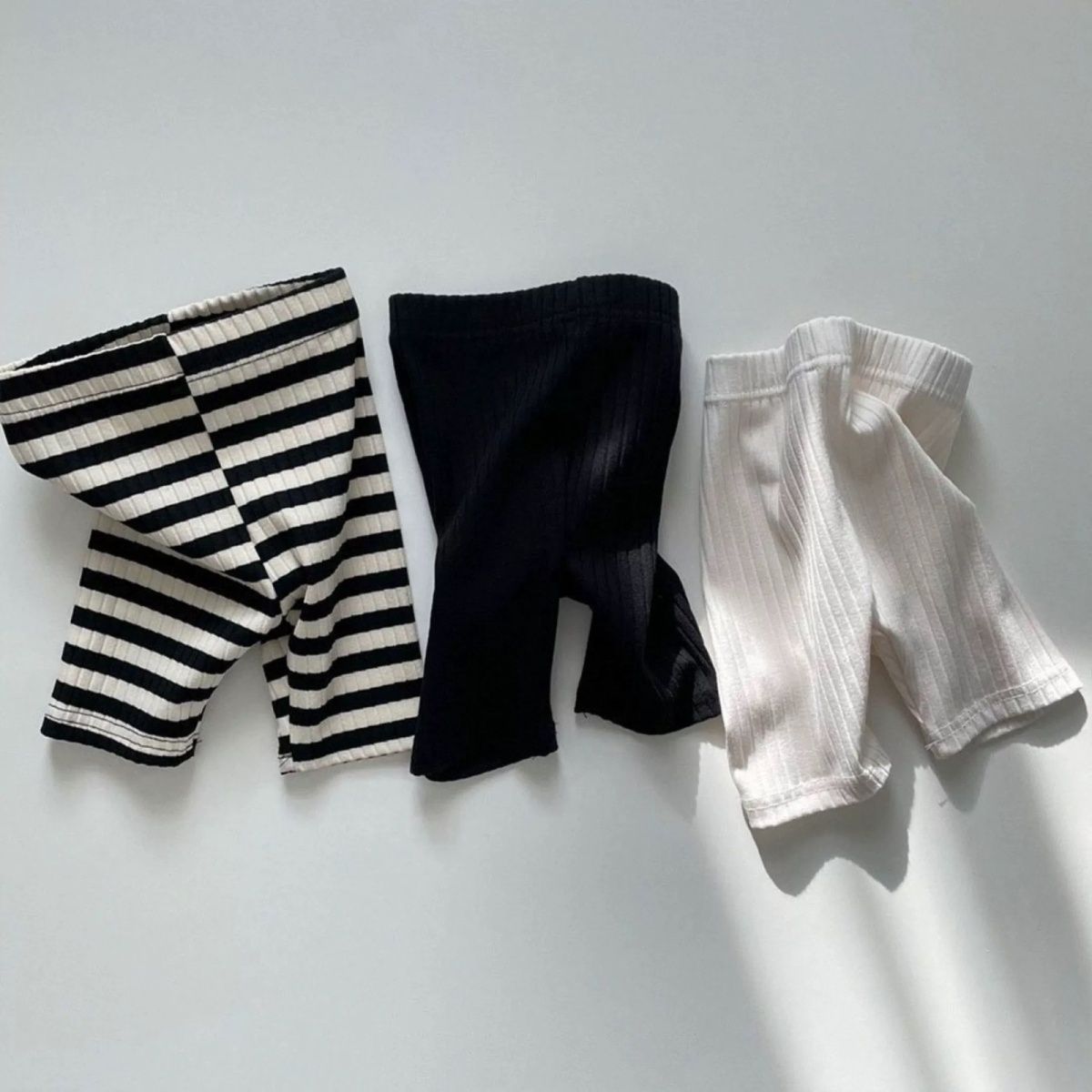 Toddler Legging Set - BELLBELL Summer Kids Girls Striped Shorts