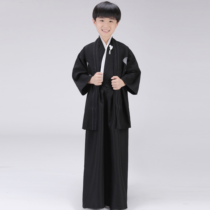 Baby Clothing Sets Boy - Children Kimono Samurai Traditional Japanese Clothing