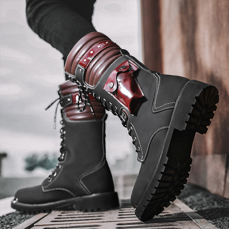 Men's high top motorcycle boot - Soft Sole Booties review and price