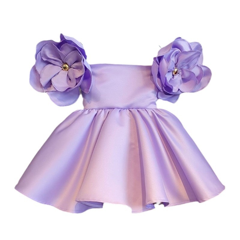 New Fashion Flowers Girls Dres - Baby Xmas Clothing review and price