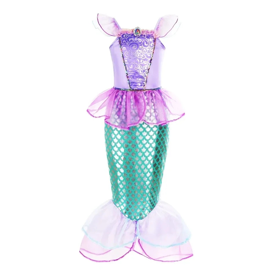 Mermaid Dress Girls Kids Cospl - Baby Clothing Europe review and price