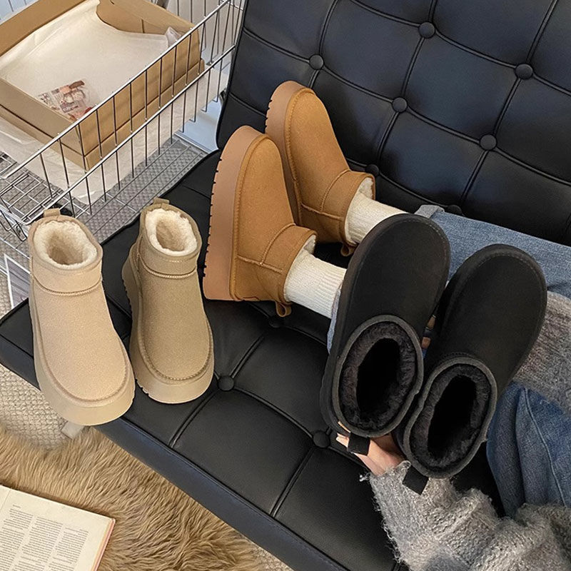 Women's Thick-Soled Snow Boots - Soft Sole Booties review and price