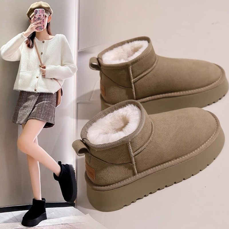 Women's Thick-Soled Snow Boots - Soft Sole Booties review and price