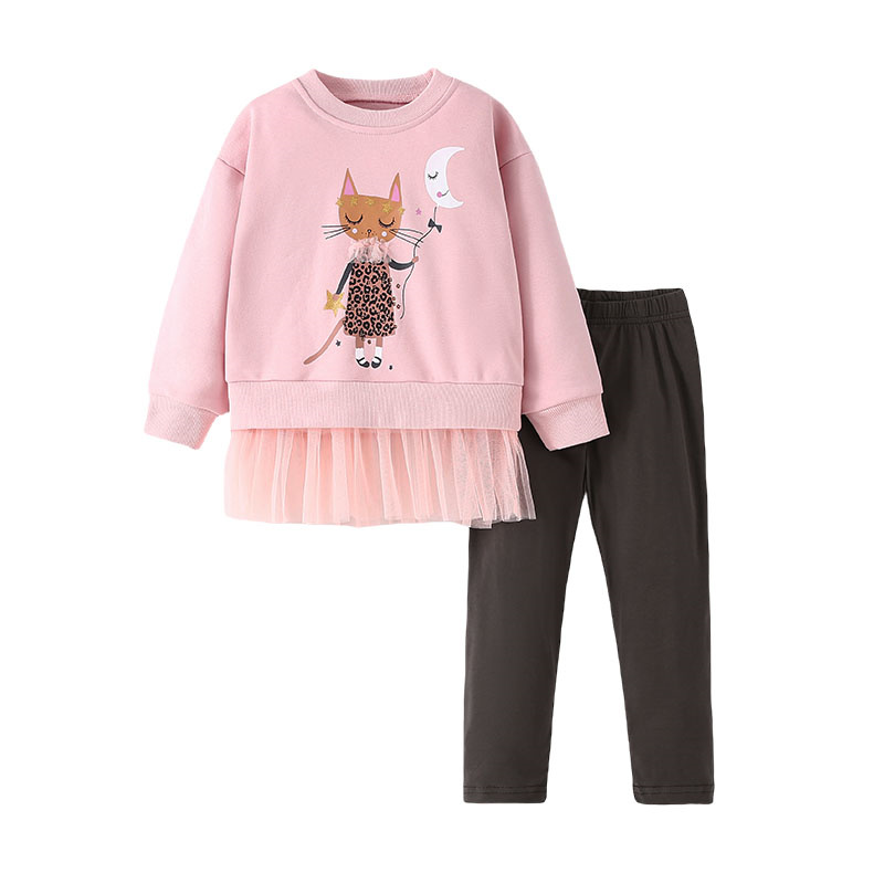 Jumping Meters 2-7T Cats Moon  - Toddler Legging Set review and price