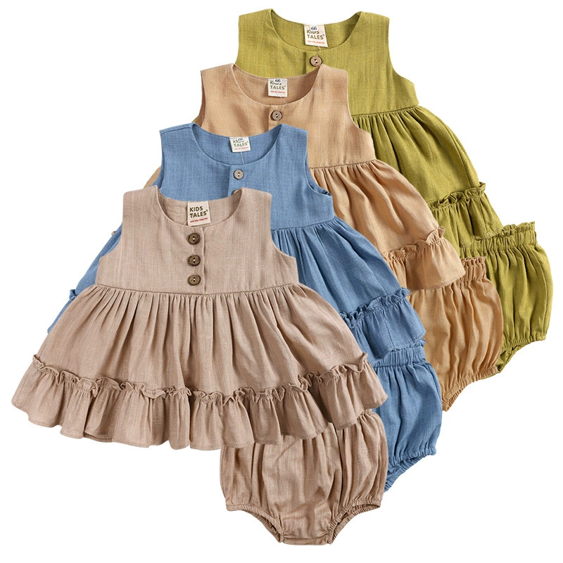 Cotton Linen Baby Girls Clothe - Baby Clothing Layers review and price