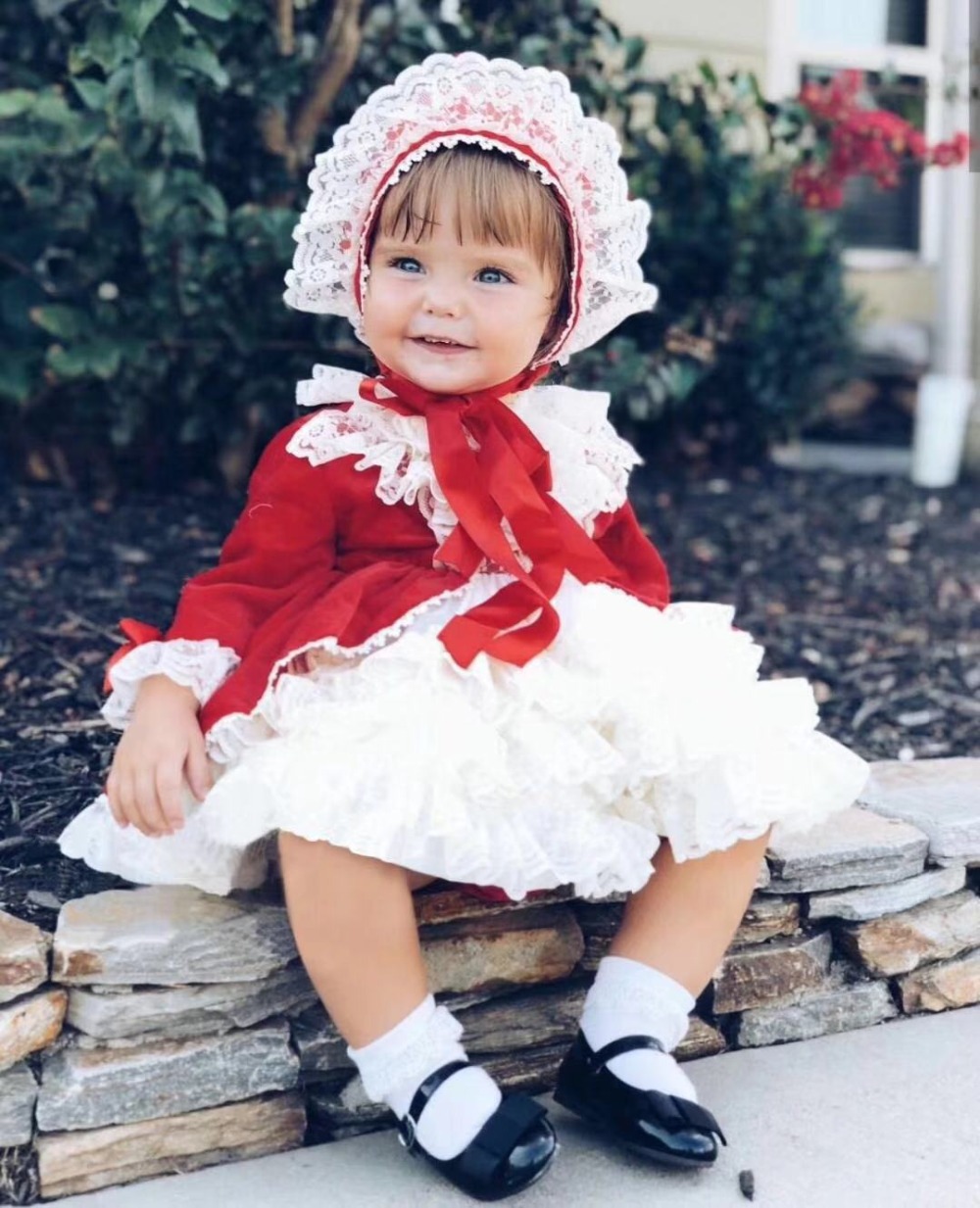 4PCS Baby Girl Autumn Winter S - Baby Xmas Clothing review and price