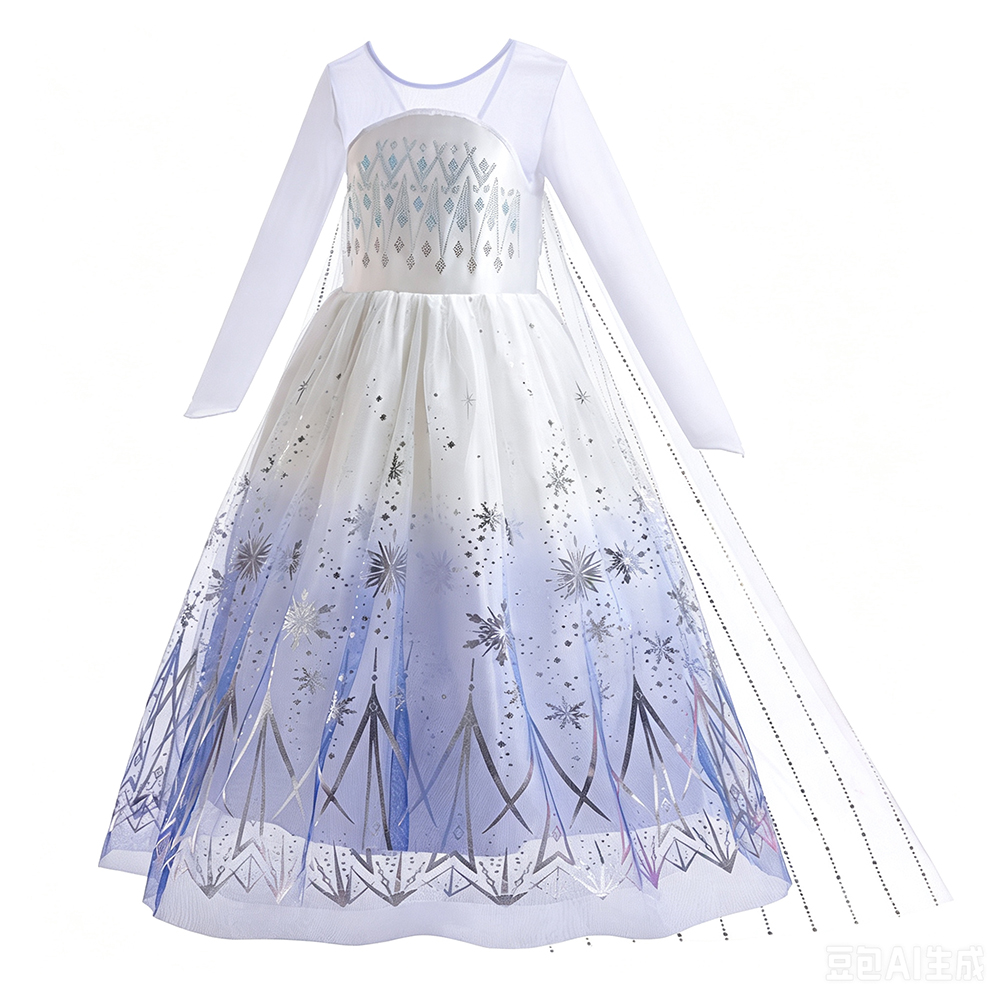 White Elsa Dresses Girls Birth - Baby Clothing Europe review and price