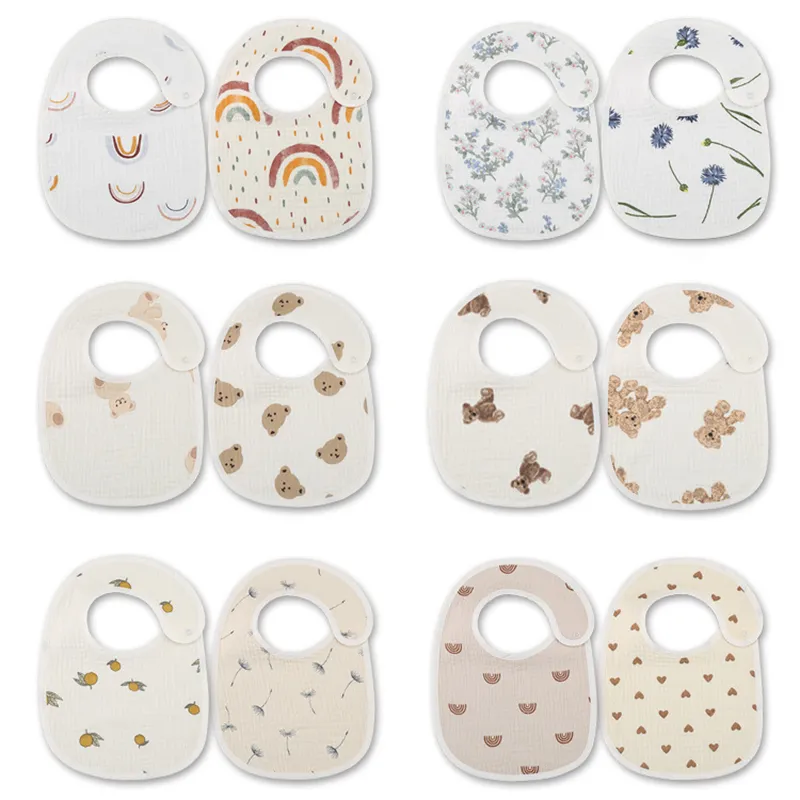 2pcs/set Waterproof Baby Bibs  - Baby Clothing Fabric review and price