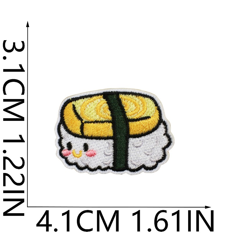 Cute Baby Japanese Sushi Rice  - Baby Clothing Embroidery review and price