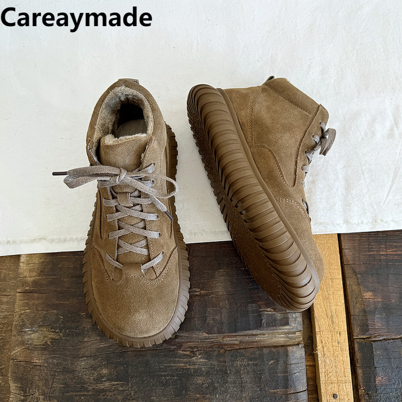 Careaymade-Wide Head Genuine L - Soft Sole Booties review and price