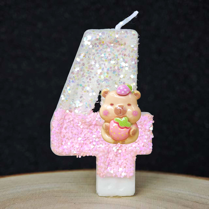 New Capybara Candles Cake Deco - Baby Zebra Clothing review and price