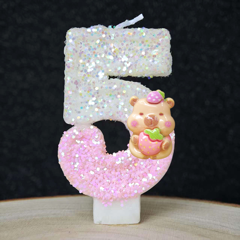 New Capybara Candles Cake Deco - Baby Zebra Clothing review and price