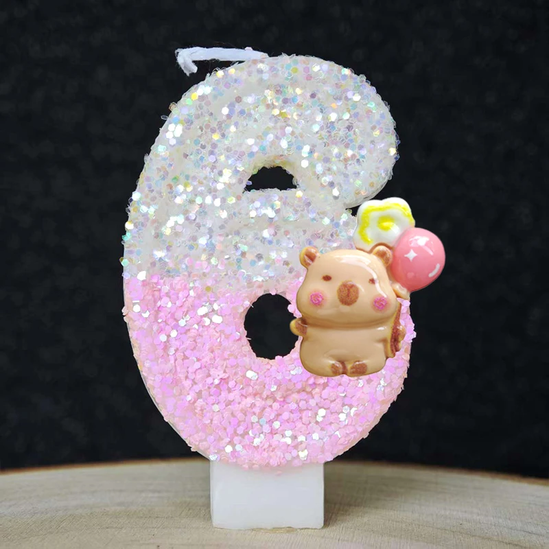 New Capybara Candles Cake Deco - Baby Zebra Clothing review and price