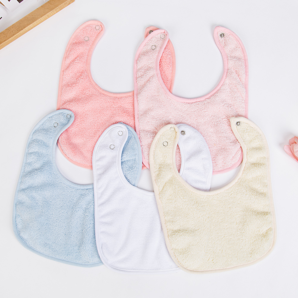 Solid Terry Towel Baby Bibs Sw - Baby Clothing Fabric review and price