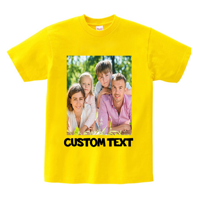 Family T-Shirt Custom Photo Te - Baby Clothing Logo review and price