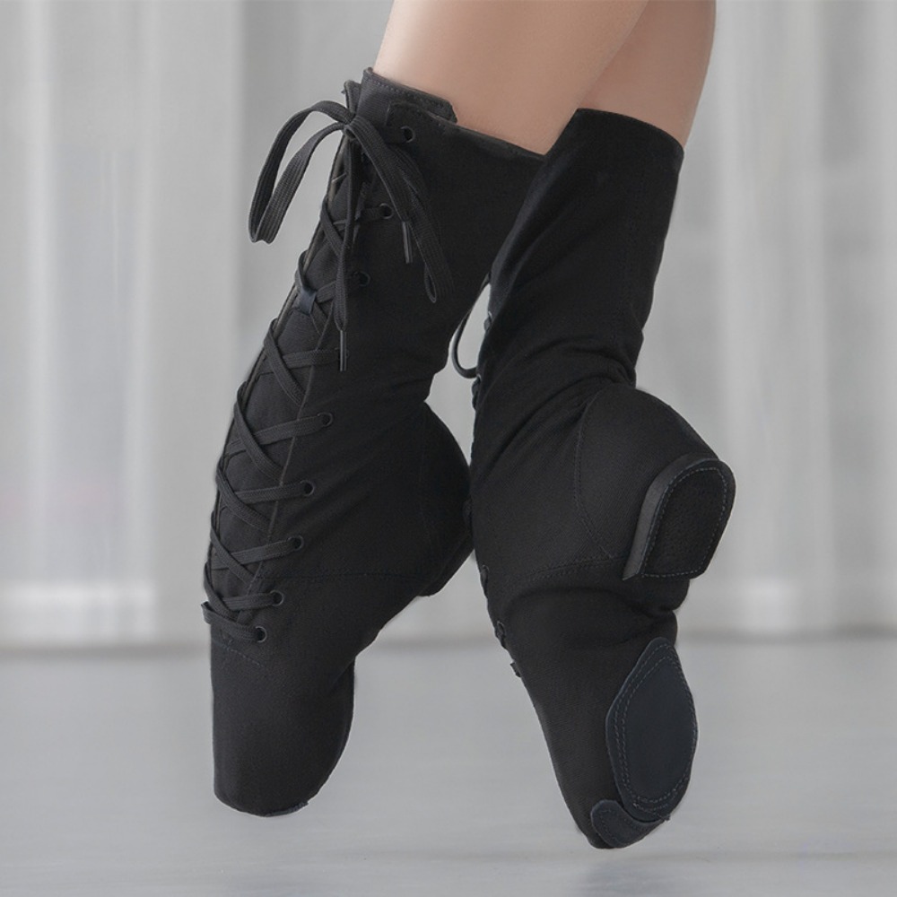 Women Canvas Jazz Boots 28-44  - Soft Sole Booties review and price