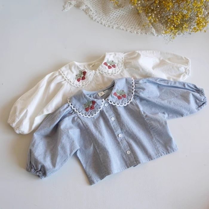 2026 Kids Girls Embroidery Shi - Baby Clothing Embroidery review and price