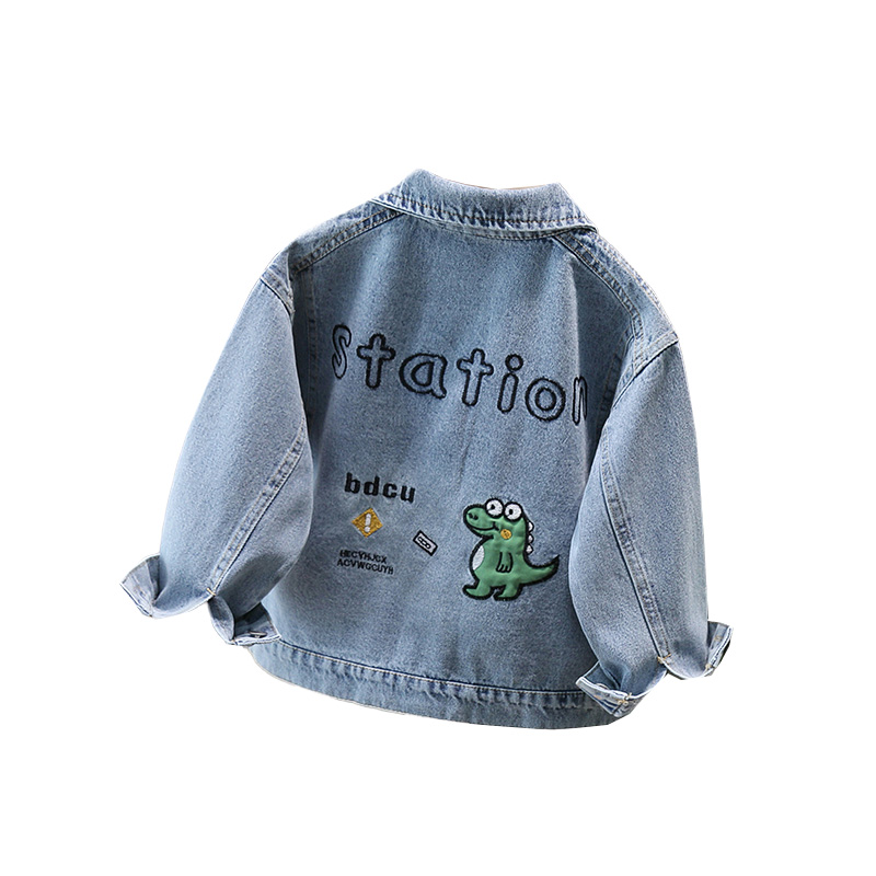 Cute Style Baby Child Denim Ja - Baby Clothing Sets Boy review and price