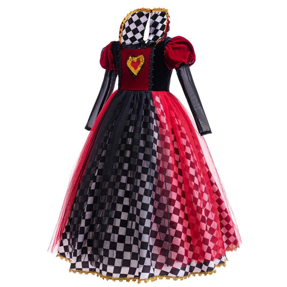 Girls Queen of Hearts Cosplay  - Baby Clothing Europe review and price