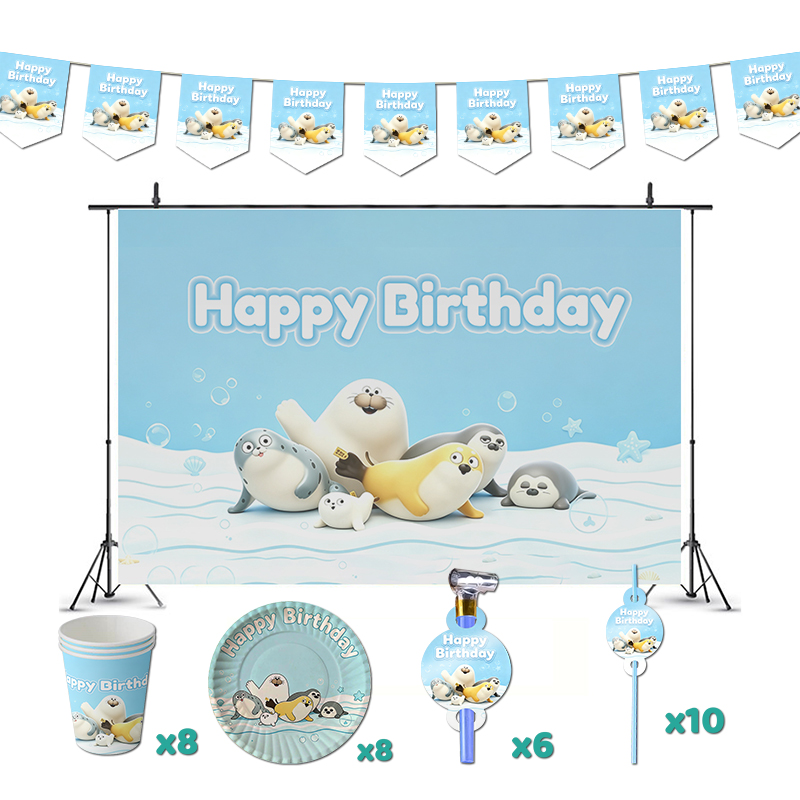 Angry Blob Seal Birthday Party - Baby Zebra Clothing review and price