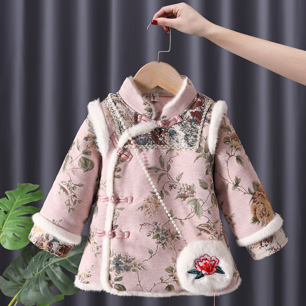 Winter Baby Girls Hanfu Kids P - Baby Clothing Embroidery review and price