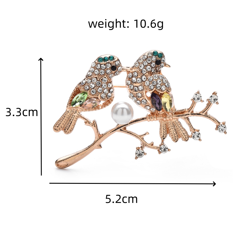Wuli&baby Crystal Couple Birds - Baby Xmas Clothing review and price