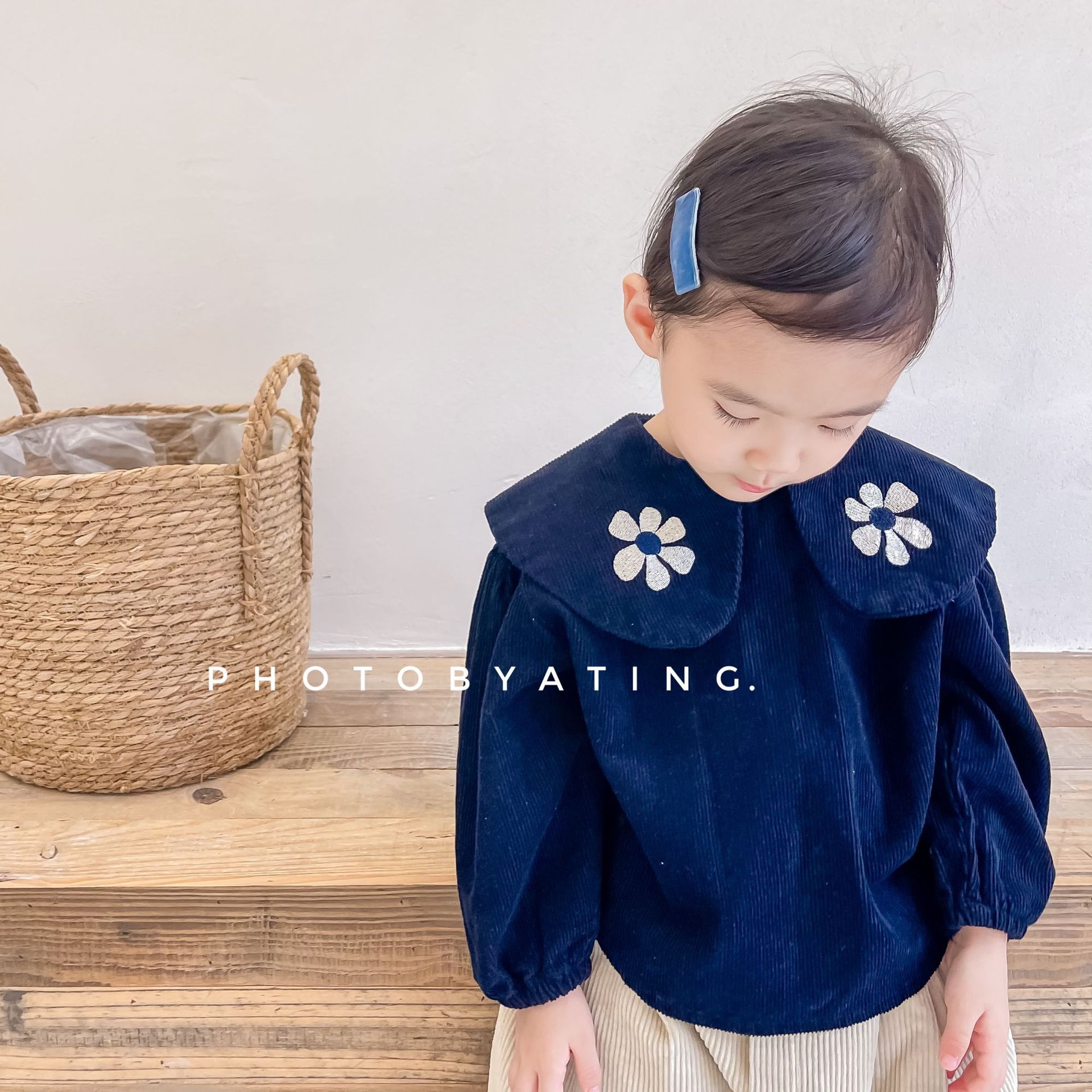 Girls Shirt 2025 Autumn New Ch - Baby Clothing Embroidery review and price