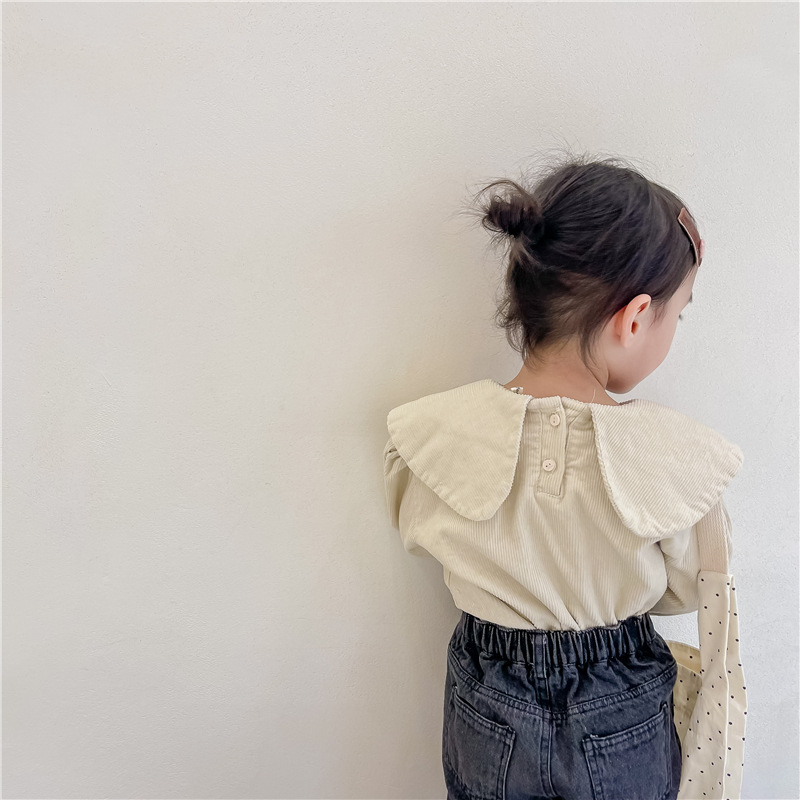 Girls Shirt 2025 Autumn New Ch - Baby Clothing Embroidery review and price