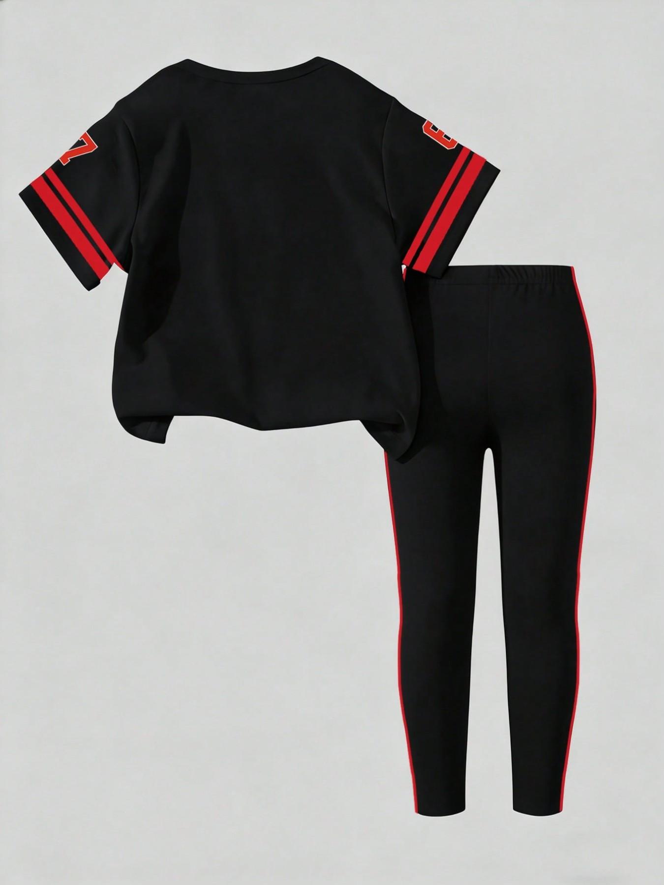 Girls' Summer and Autumn Casua - Toddler Legging Set review and price