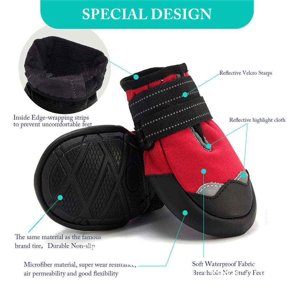Pet Shoes for Large Dogs Soft  - Soft Sole Booties review and price