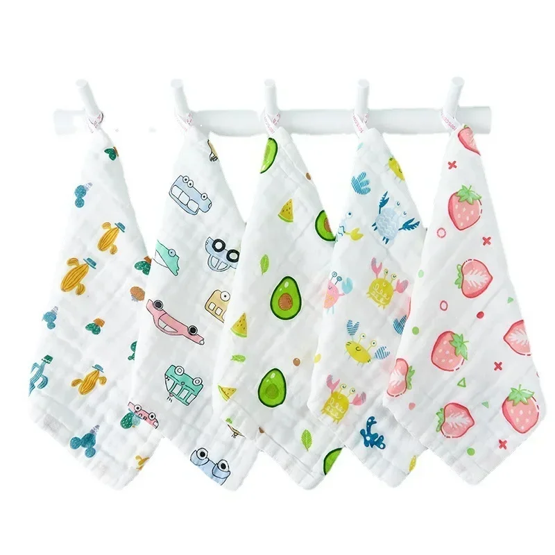 1pcs/5pcs Baby Face Towel Musl - Baby Clothing Fabric review and price