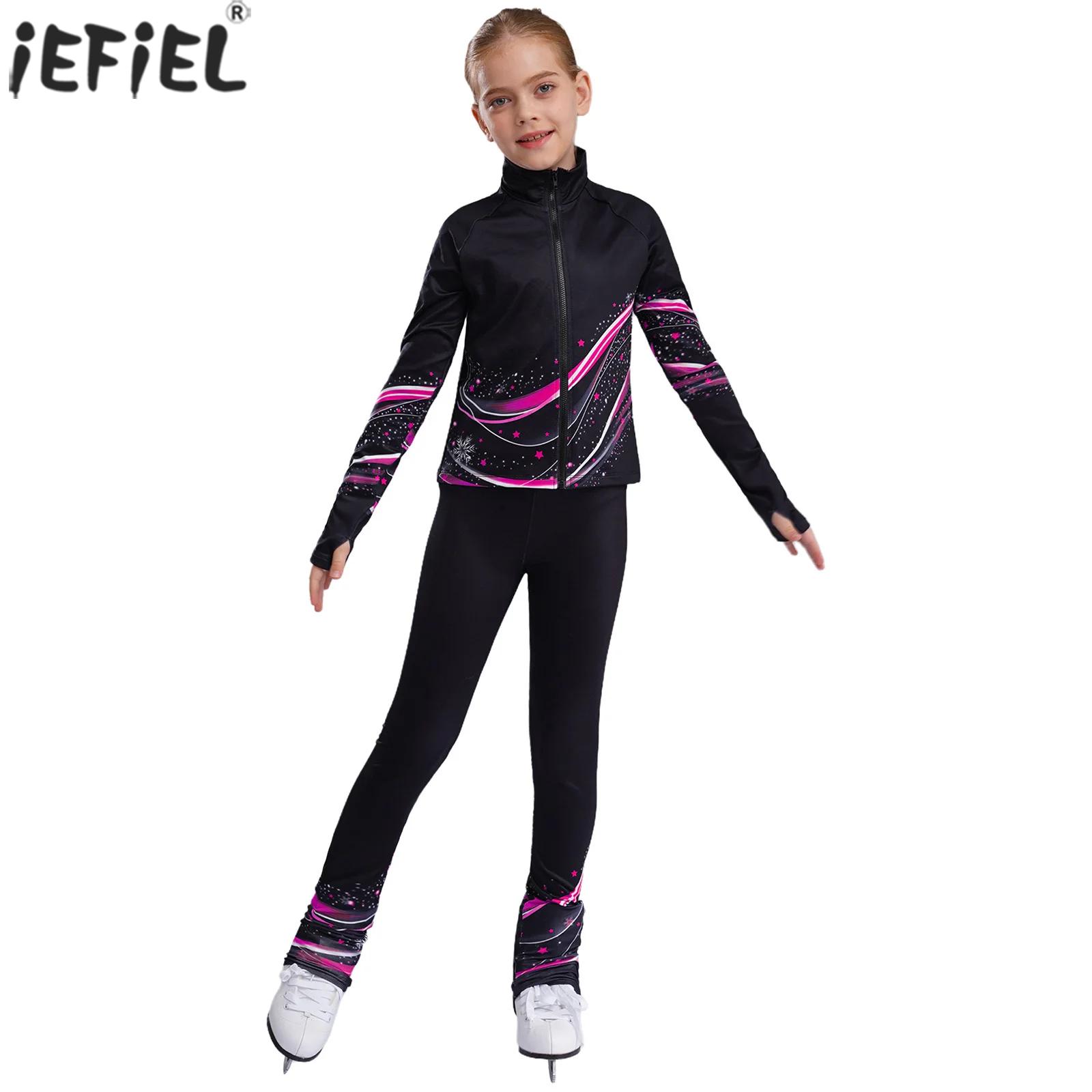 Kids Girls Fleece Figure Skati - Toddler Legging Set review and price