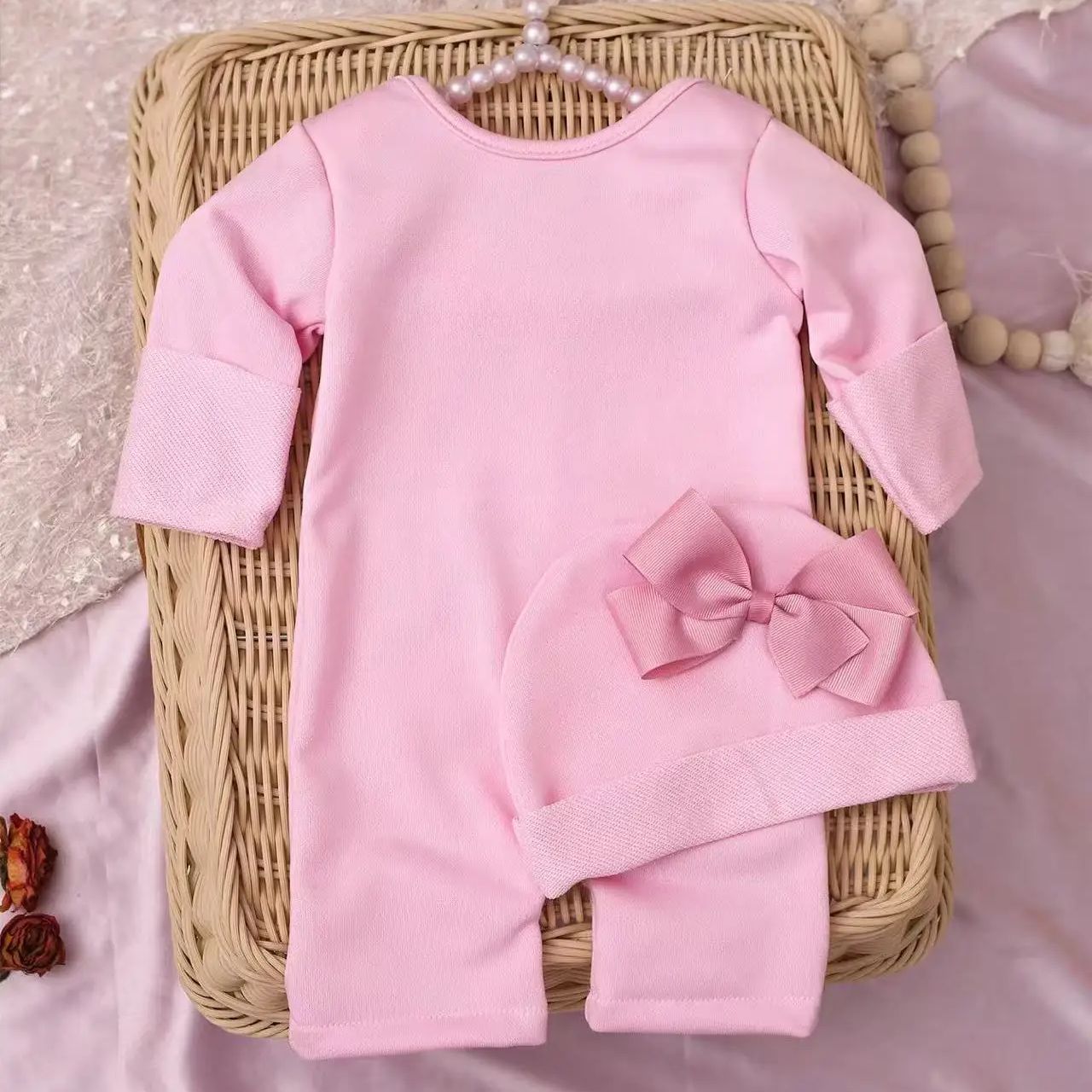 Ylsteed 2Pcs Newborn Photograp - Baby Clothing Embroidery review and price