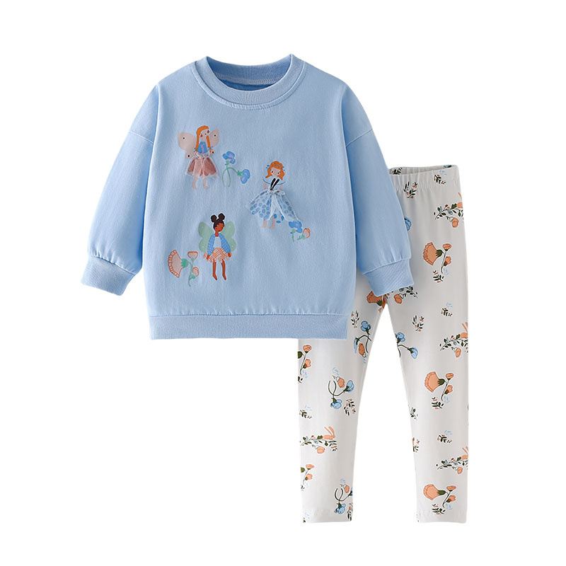 Jumping Meters 2-7T Flowers Pr - Toddler Legging Set review and price
