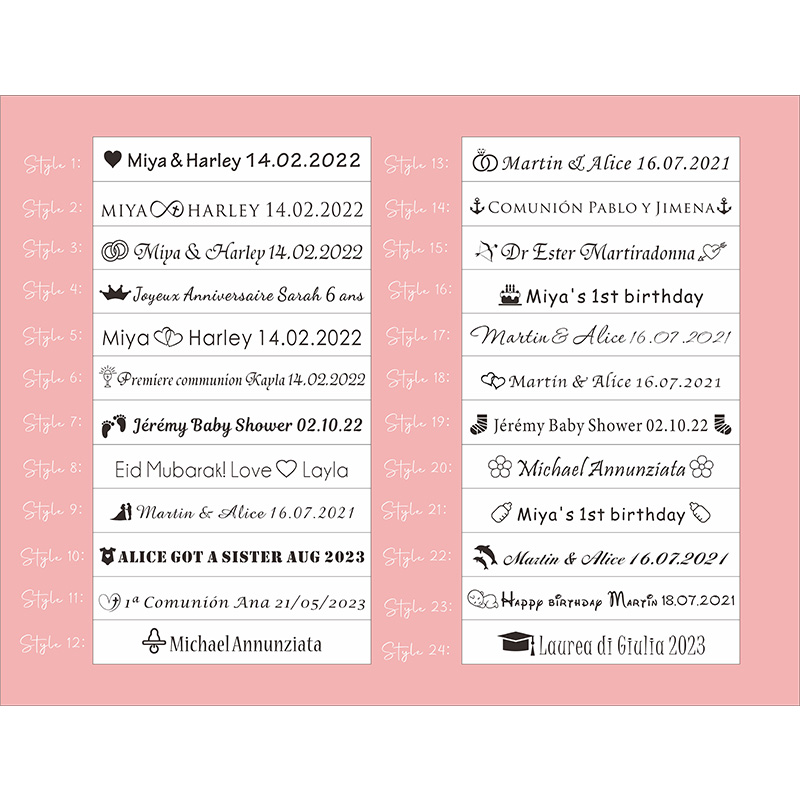 100pcs Personalized Colored Wo - Baby Zebra Clothing review and price